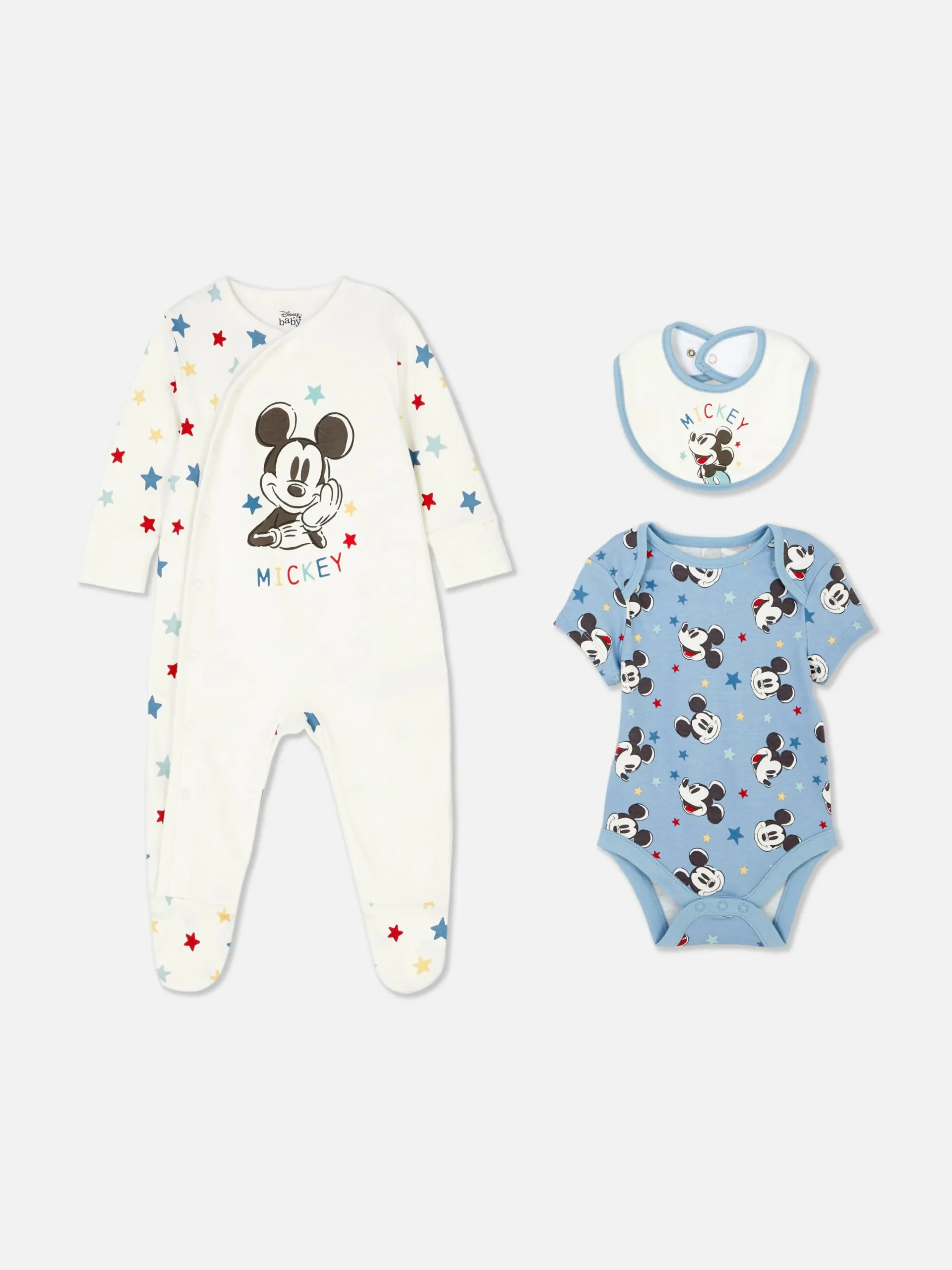 Primark Conjuntos Y Sets|Conjunto De Tres Piezas De Mickey Mouse De Disney