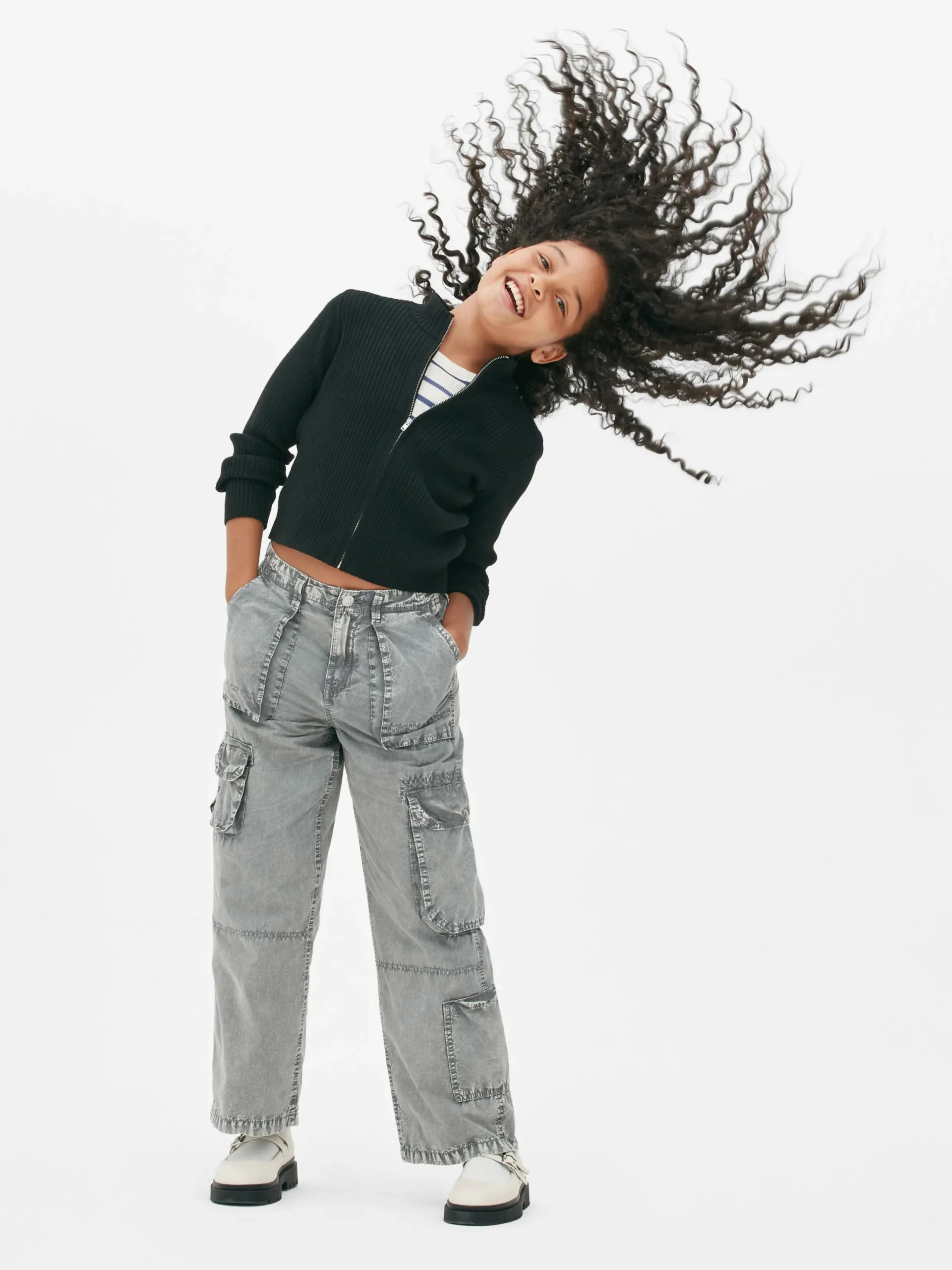 Niños Primark Jerseys Y Cárdigans|Cárdigan Acanalado Con Cremallera