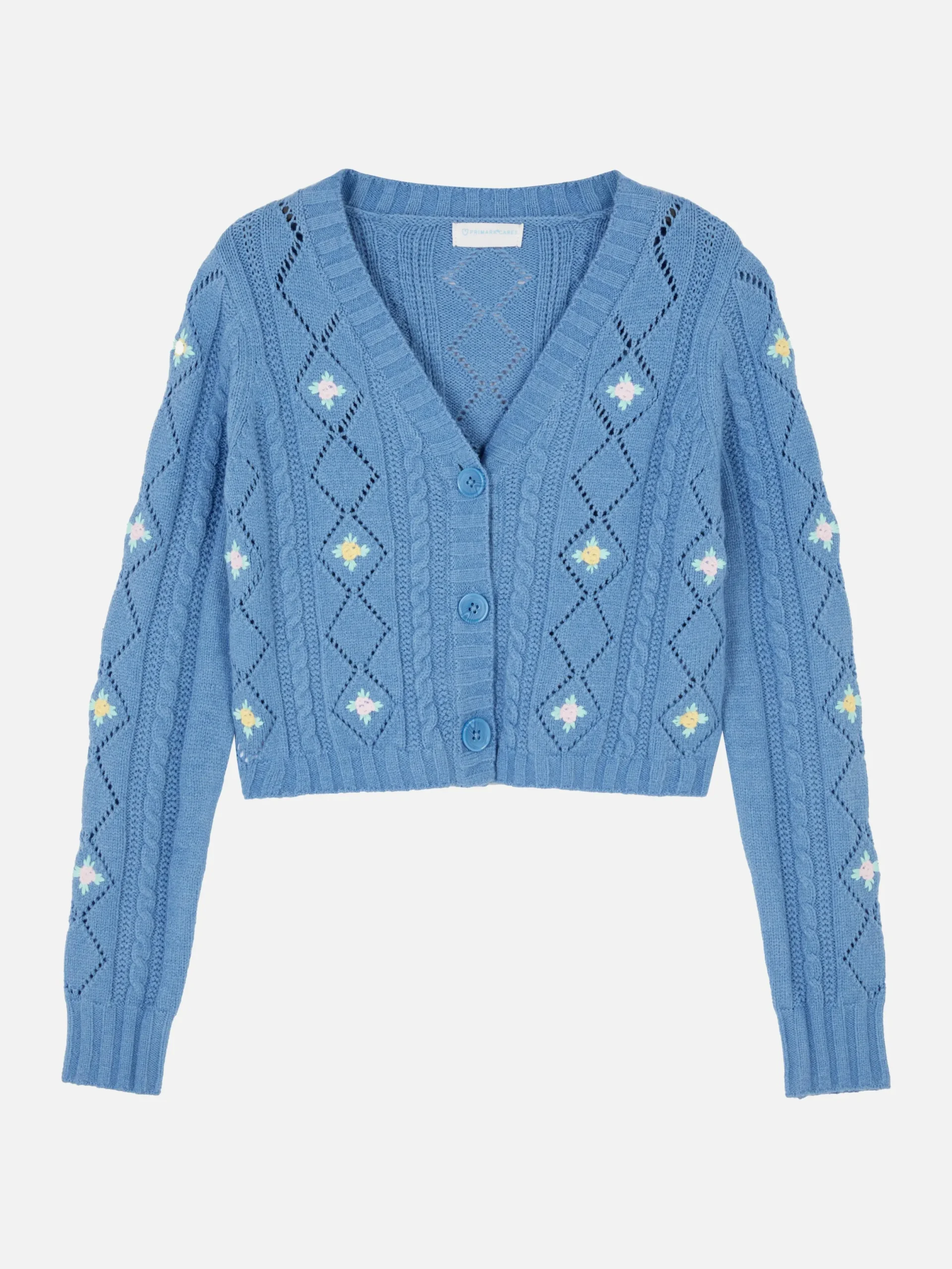 Niños Primark Jerseys Y Cárdigans|Cárdigan Bordado Con Cuello De Pico