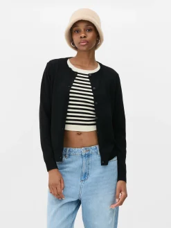 Mujer Primark Jerseys Y Cárdigans|Cárdigan Clásico De Cuello Redondo