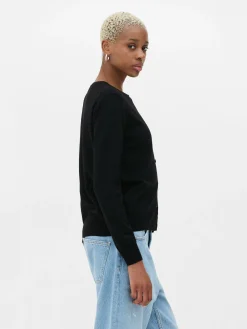 Mujer Primark Jerseys Y Cárdigans|Cárdigan Clásico De Cuello Redondo