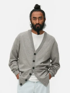 Hombre Primark Jerseys Y Cárdigans|Cárdigan Con Botones Gruesos