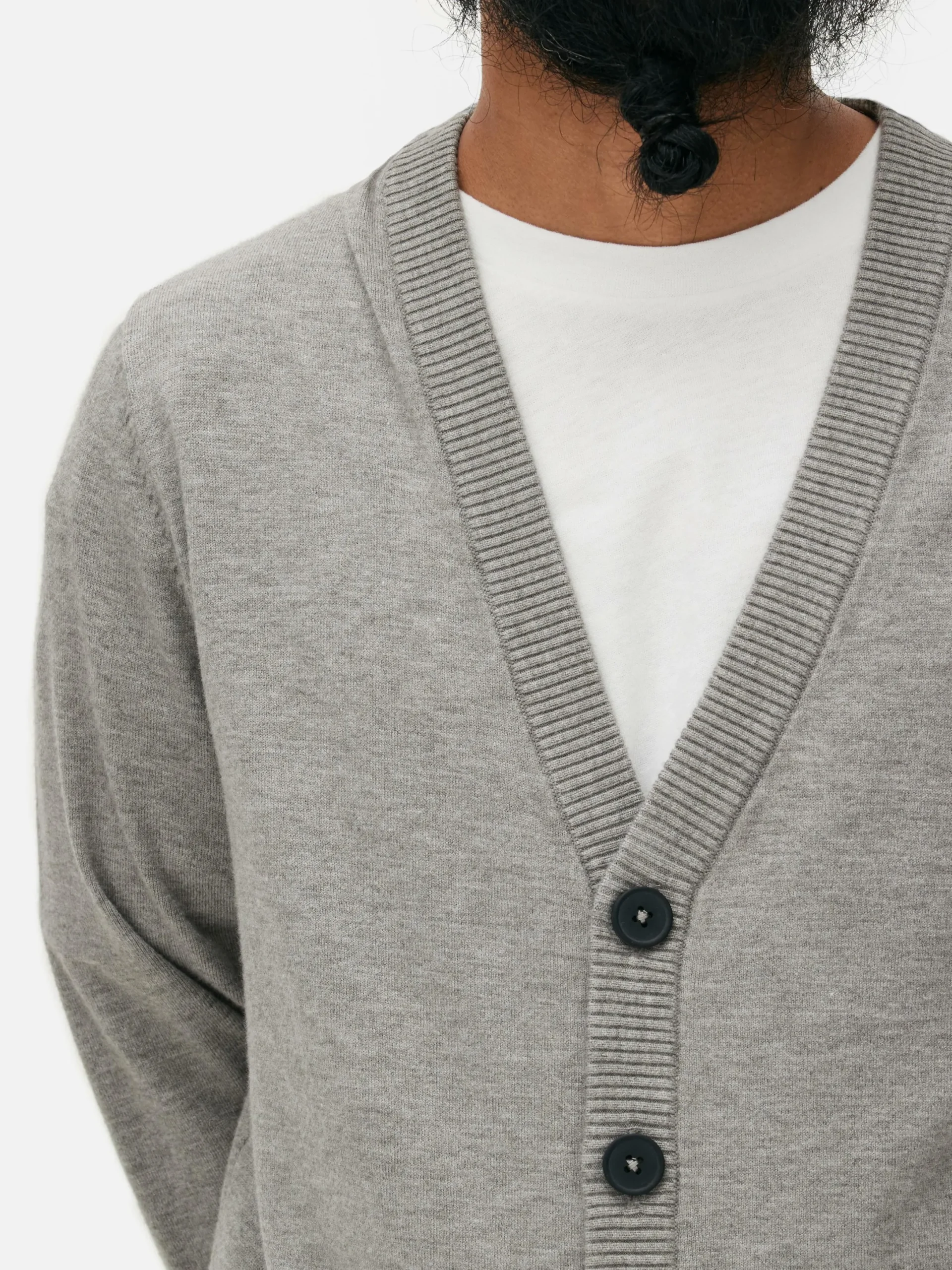 Hombre Primark Jerseys Y Cárdigans|Cárdigan Con Botones Gruesos