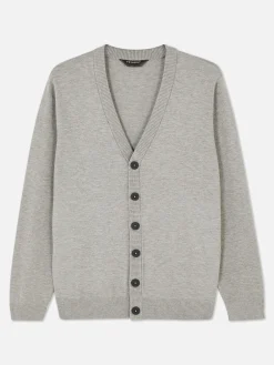 Hombre Primark Jerseys Y Cárdigans|Cárdigan Con Botones Gruesos
