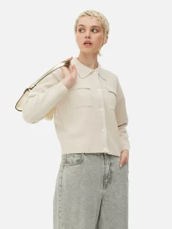 Mujer Primark Jerseys Y Cárdigans|Cárdigan Con Botones Y Con Cuello