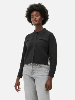 Mujer Primark Jerseys Y Cárdigans|Cárdigan Con Botones Y Con Cuello