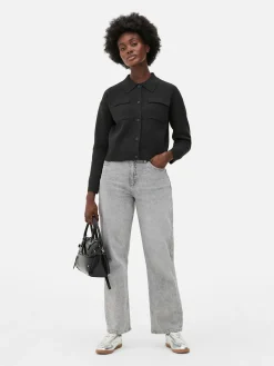 Mujer Primark Jerseys Y Cárdigans|Cárdigan Con Botones Y Con Cuello