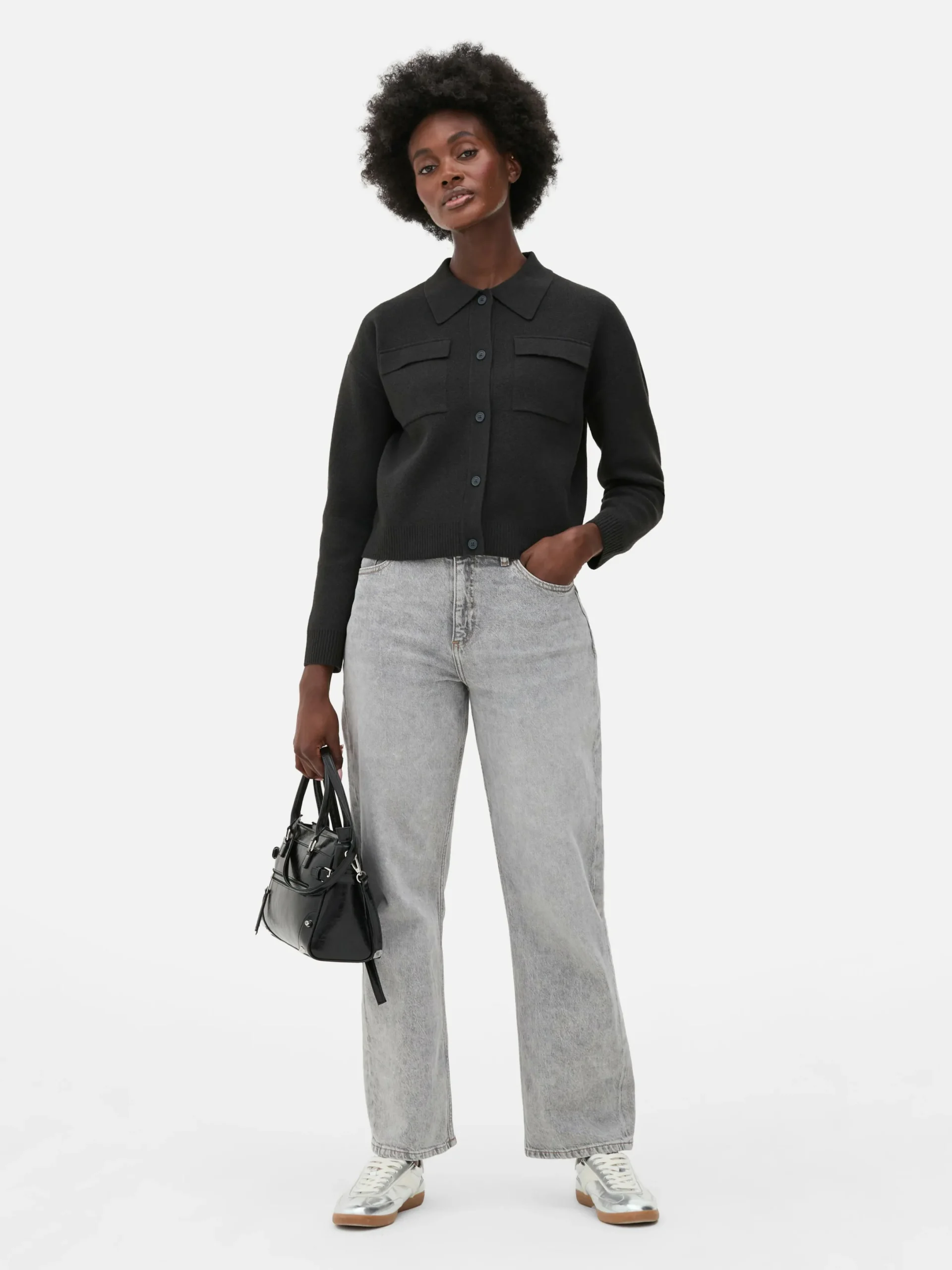 Mujer Primark Jerseys Y Cárdigans|Cárdigan Con Botones Y Con Cuello