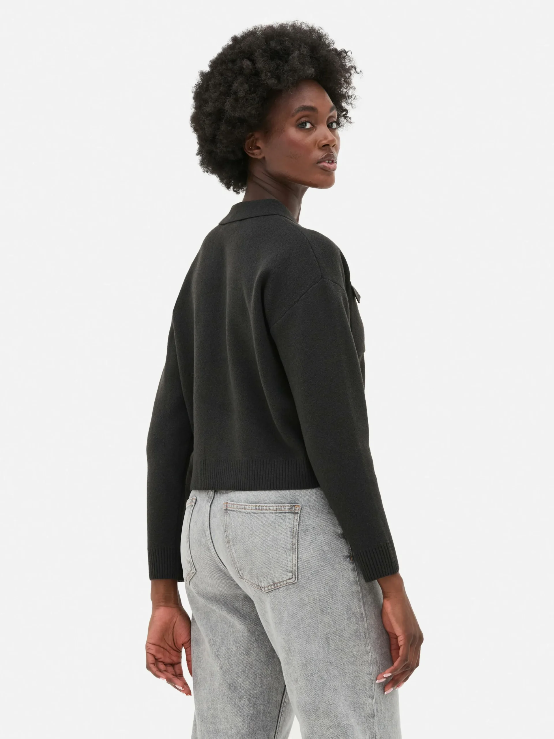 Mujer Primark Jerseys Y Cárdigans|Cárdigan Con Botones Y Con Cuello