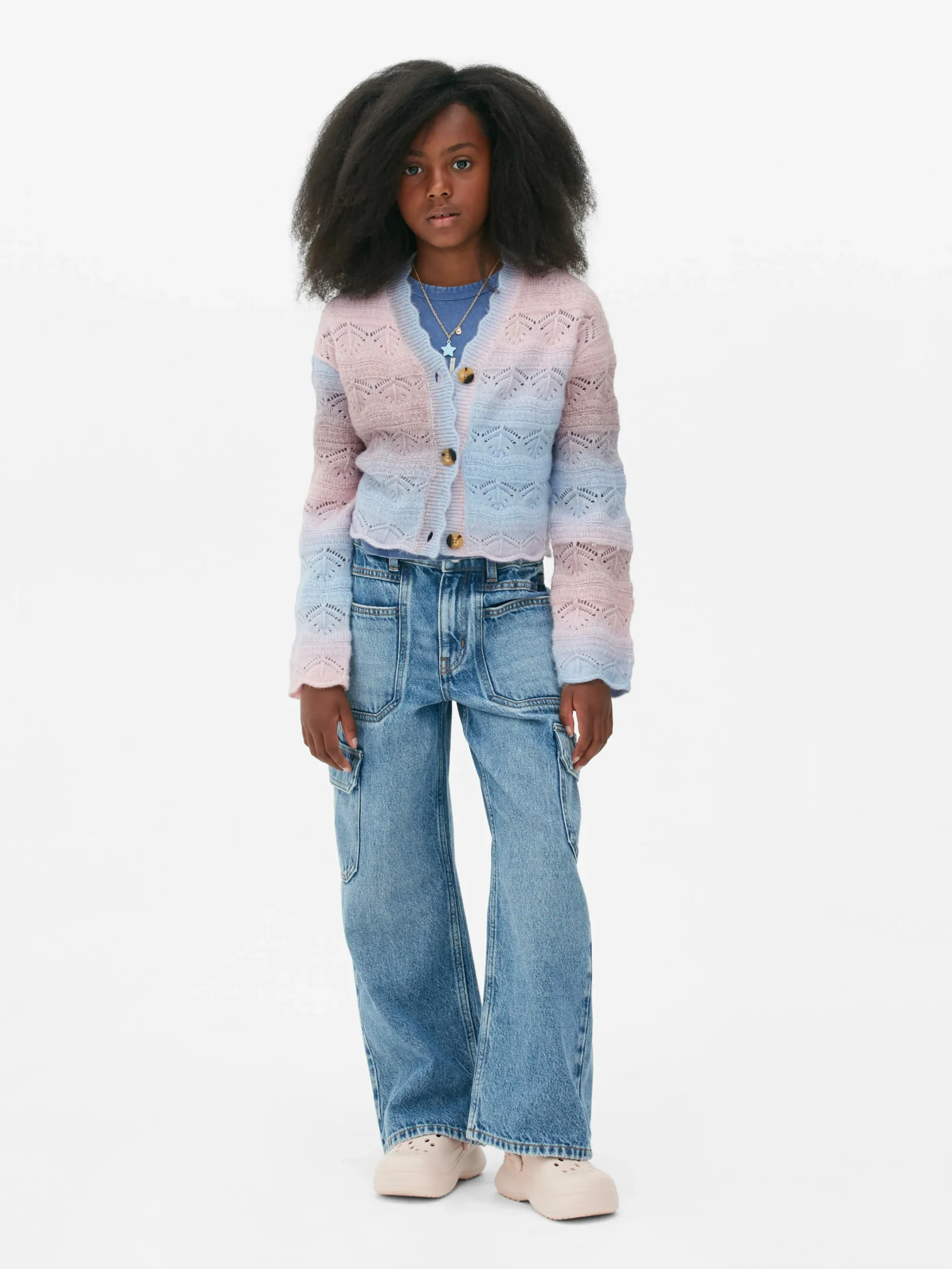 Niños Primark Jerseys Y Cárdigans|Cárdigan De Pointelle De Efecto Degradado