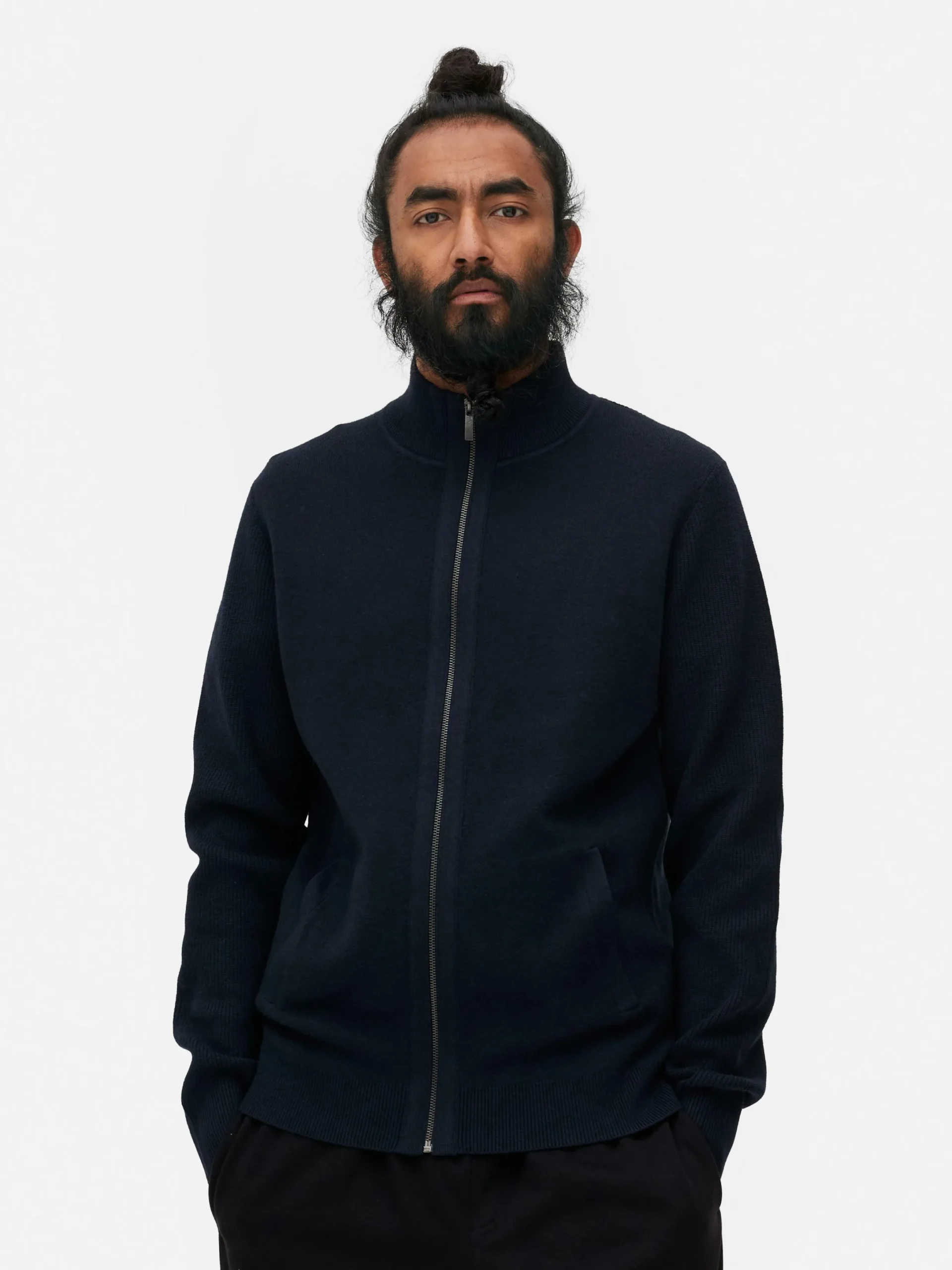 Hombre Primark Jerseys Y Cárdigans|Cárdigan De Punto Con Cremallera