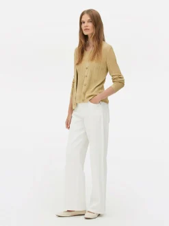 Mujer Primark Jerseys Y Cárdigans|Cárdigan De Punto Con Cuello De Pico De The Edit