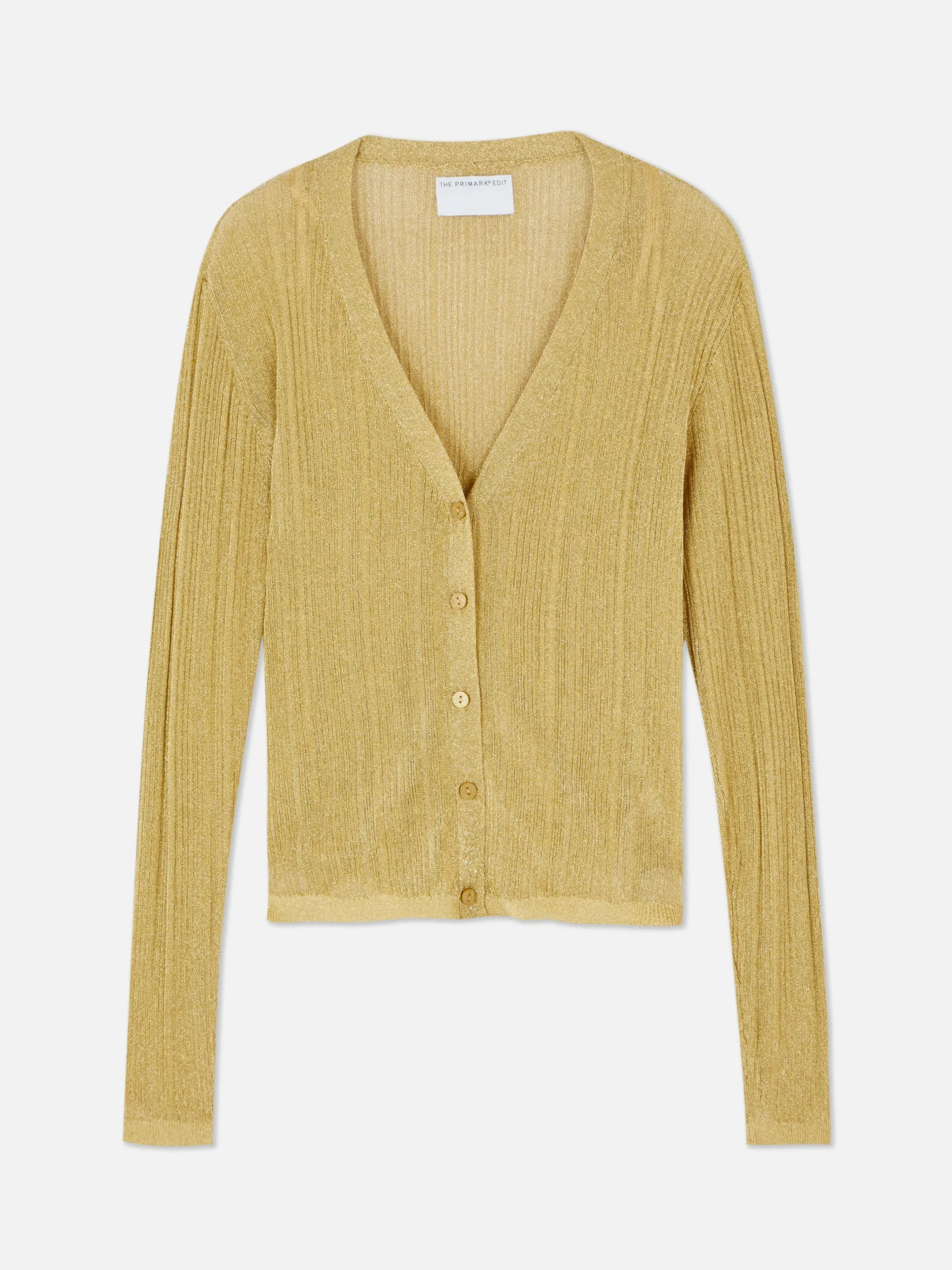 Mujer Primark Jerseys Y Cárdigans|Cárdigan De Punto Con Cuello De Pico De The Edit