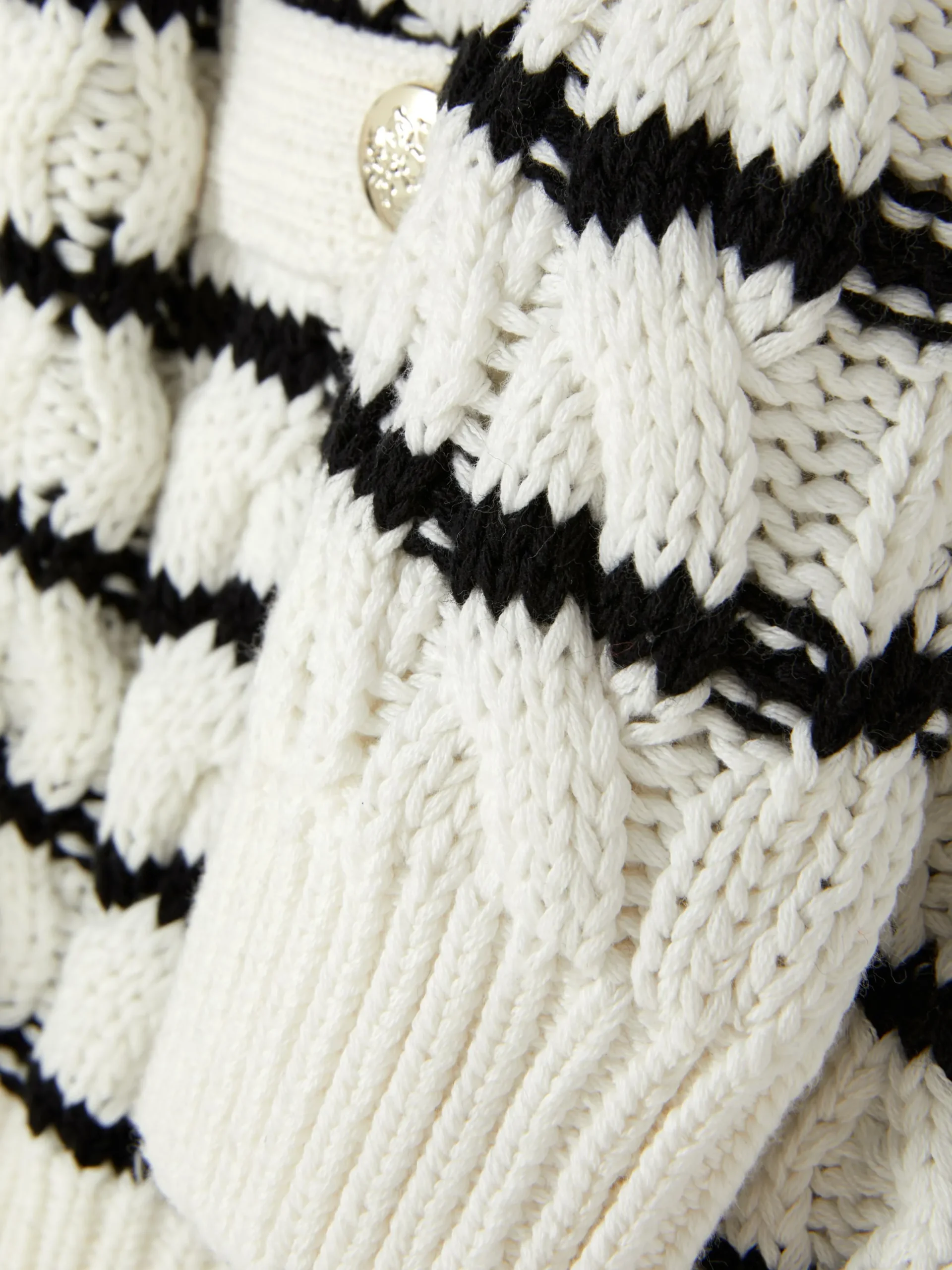 Mujer Primark Jerseys Y Cárdigans|Cárdigan De Punto De Ochos A Rayas