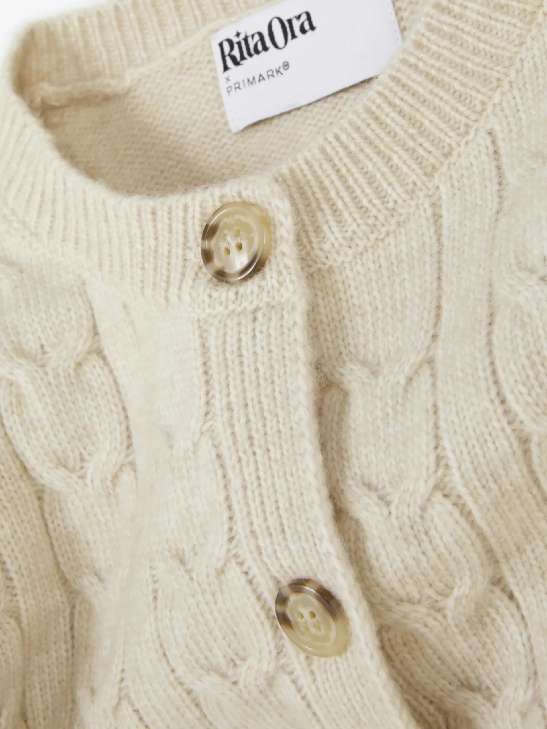 Mujer Primark Jerseys Y Cárdigans|Cárdigan De Punto De Ochos De Rita Ora