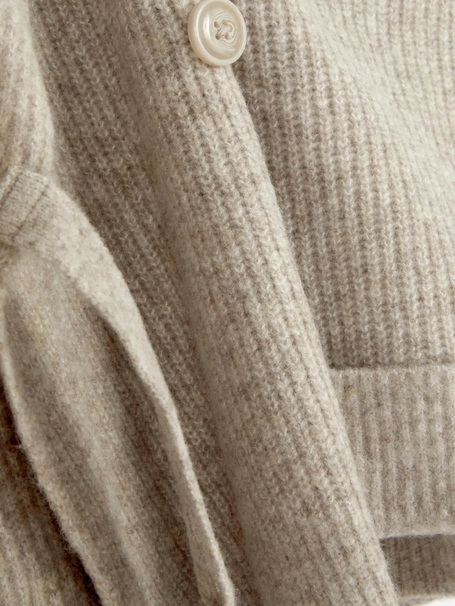 Mujer Primark Jerseys Y Cárdigans|Cárdigan Drapeado Con Botones De Estilo Chal