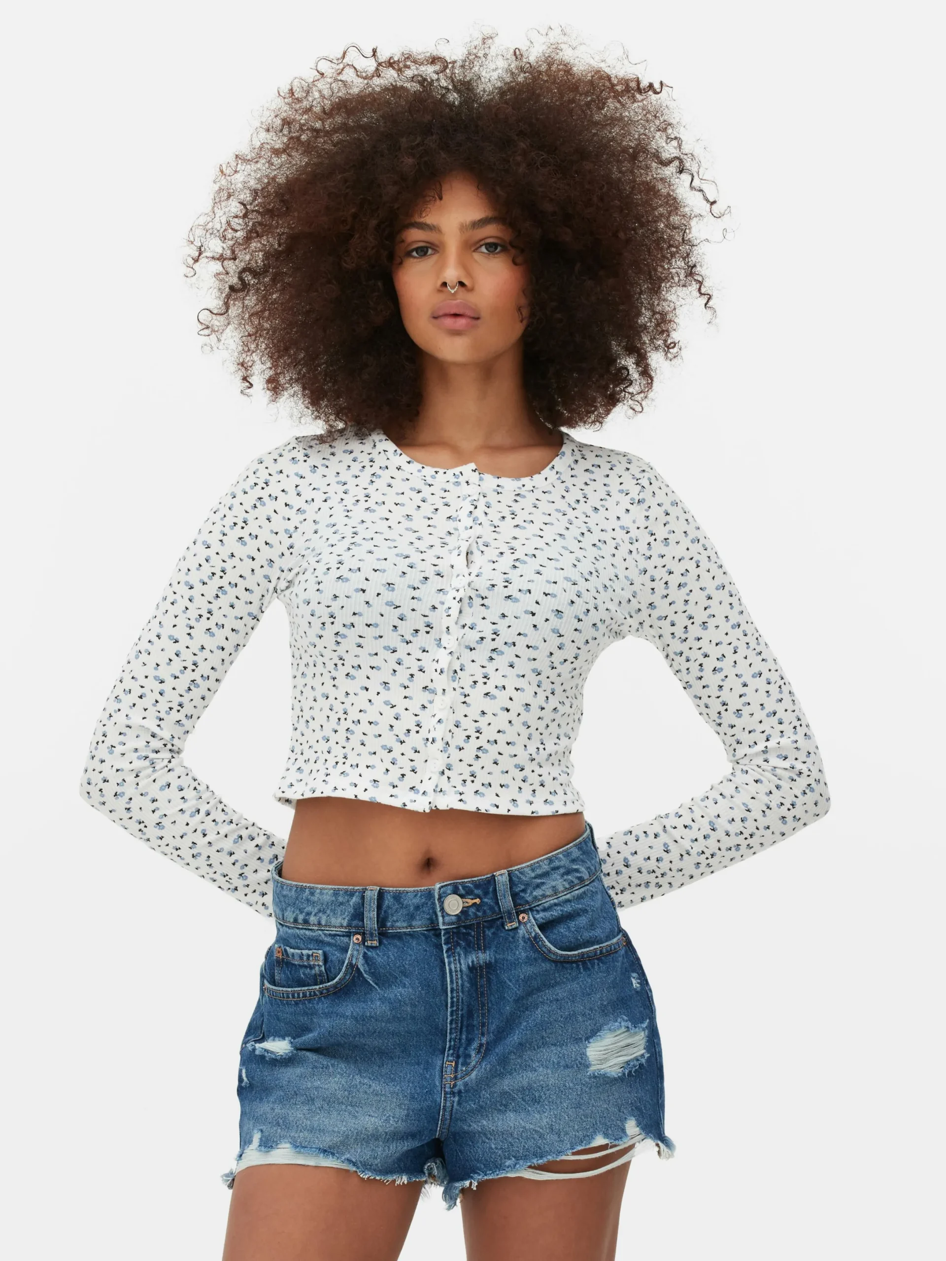 Mujer Primark Tops Y Camisetas|Cárdigan Floral