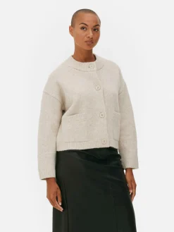 Mujer Primark Jerseys Y Cárdigans|Cárdigan Holgado Con Botones Delanteros