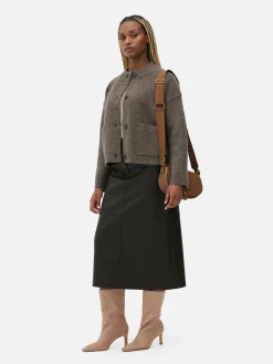 Mujer Primark Jerseys Y Cárdigans|Cárdigan Holgado Con Botones Delanteros