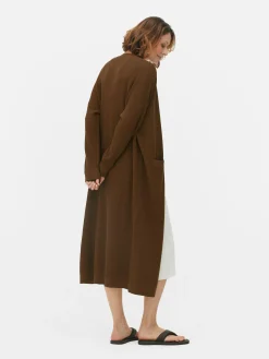 Mujer Primark Jerseys Y Cárdigans|Cárdigan Largo Acanalado