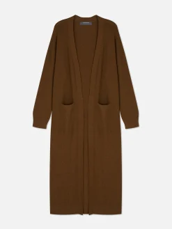 Mujer Primark Jerseys Y Cárdigans|Cárdigan Largo Acanalado