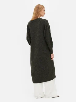 Mujer Primark Jerseys Y Cárdigans|Cárdigan Largo Acanalado