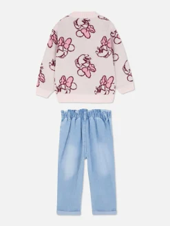 Primark Conjuntos Y Sets|Cárdigan Y Vaqueros Paperbag De Disney