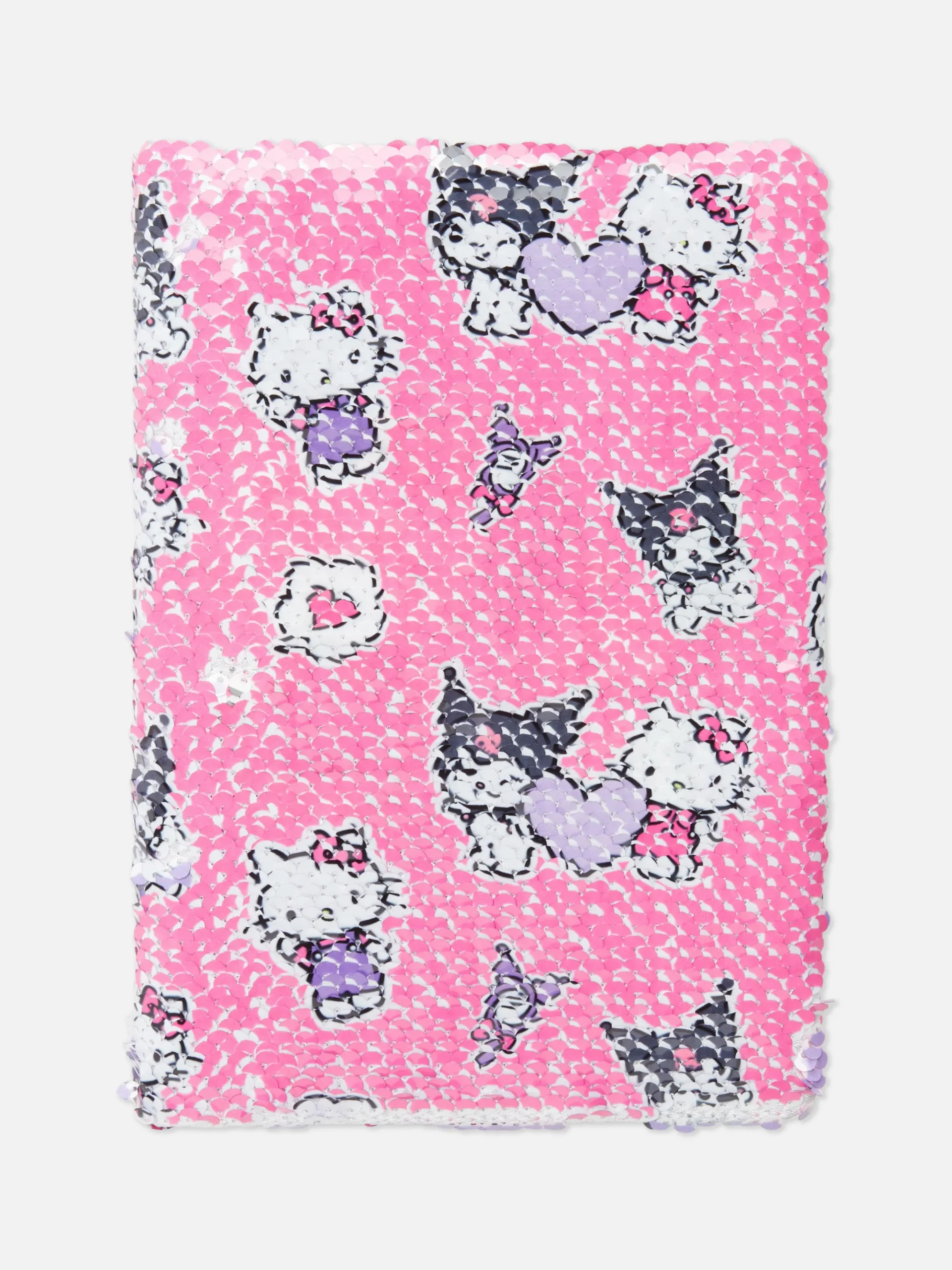 Niños Primark Cuadernos|Cuaderno A5 De Lentejuelas De Hello Kitty Y Kuromi