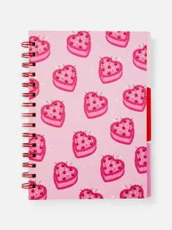 Niños Primark Cuadernos|Cuaderno De Pestañas A5 Con Estampado De Pasteles