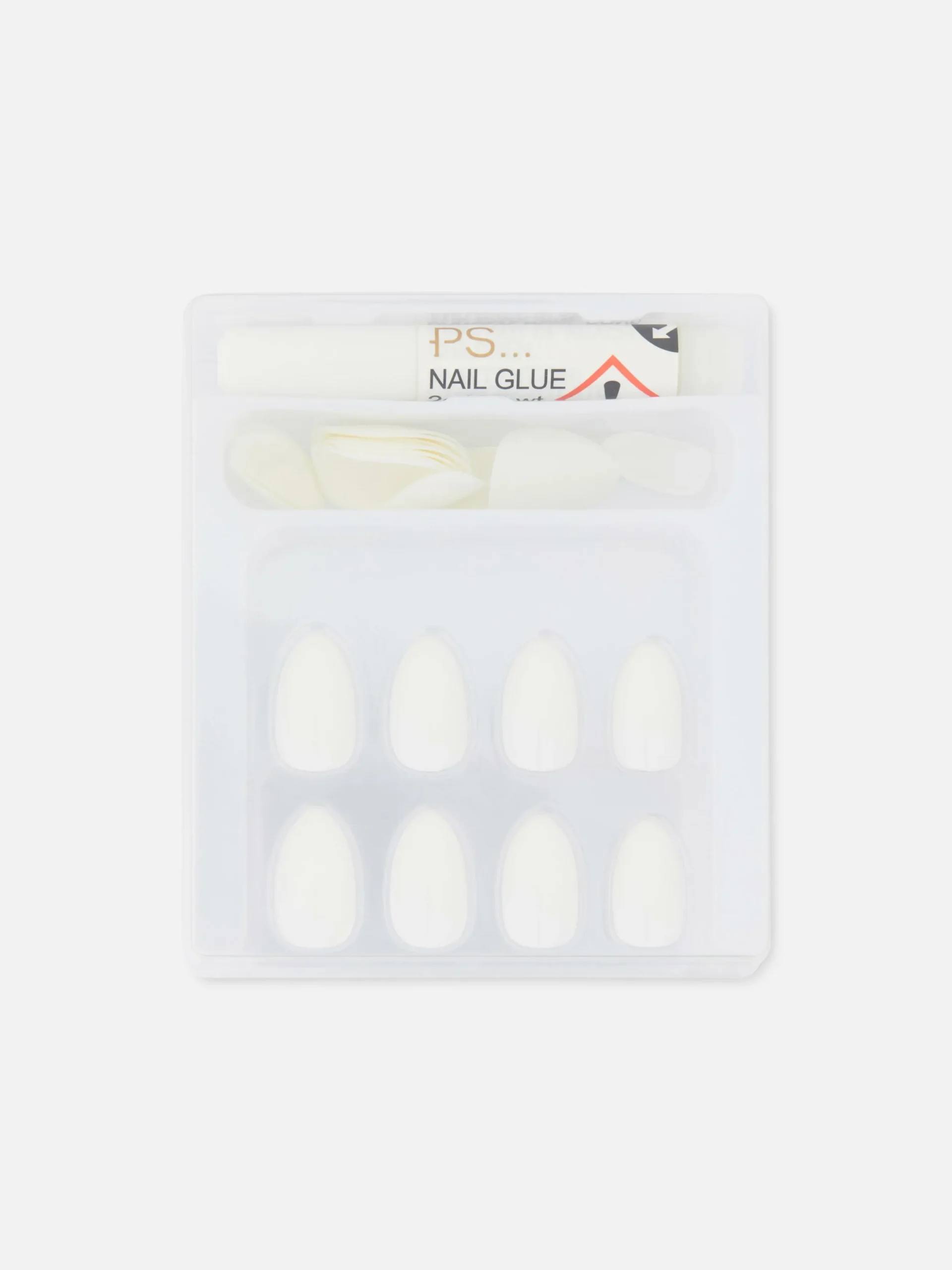 Primark Uñas Postizas|De PS... Uñas Postizas Almendradas Brillantes De PS...