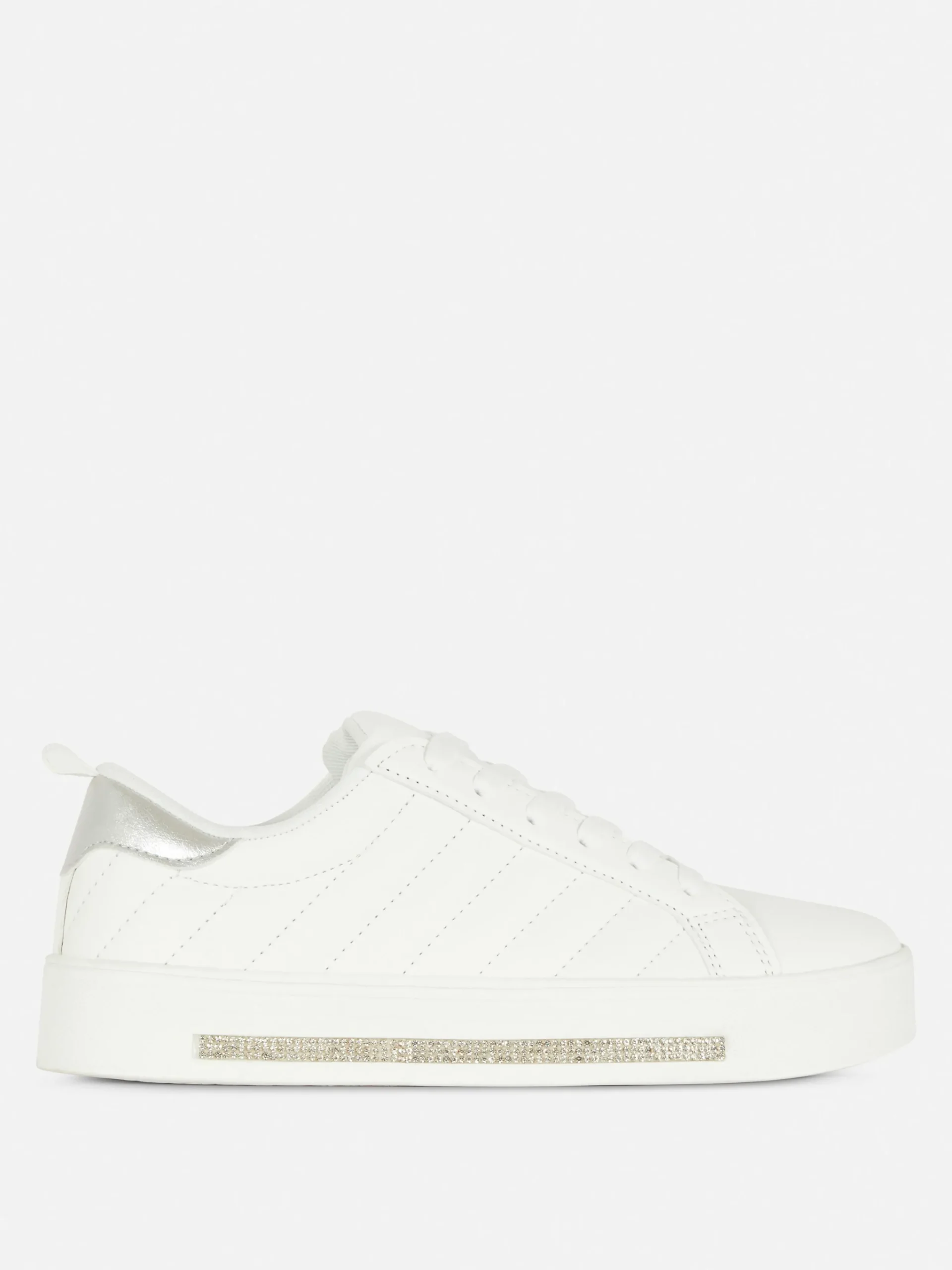 Mujer Primark Calzado Deportivo|Deportivas De Caña Baja Con Strass