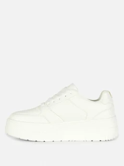 Mujer Primark Calzado Deportivo|Deportivas De Caña Baja De Plataforma Plana