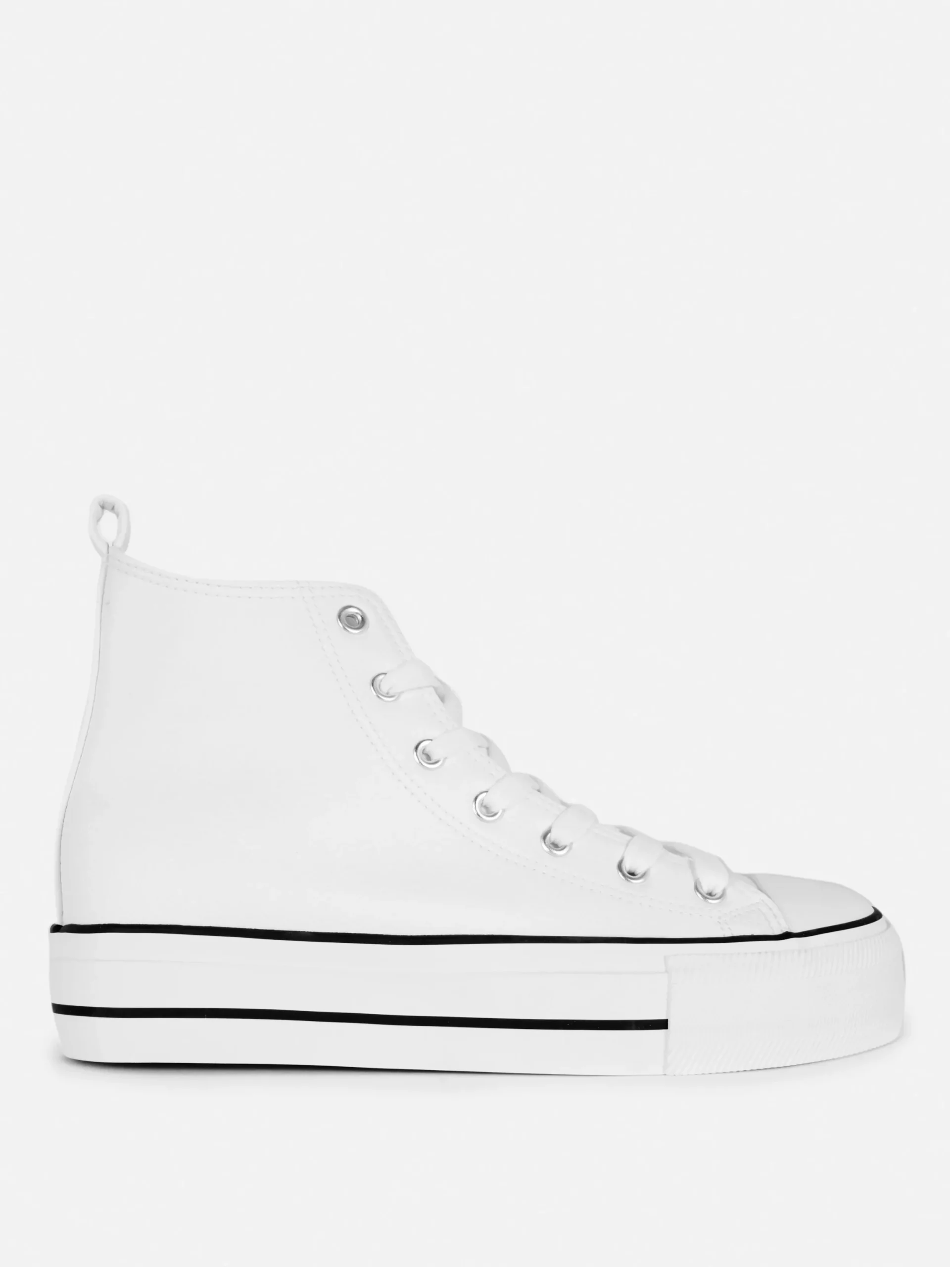 Mujer Primark Calzado Deportivo|Deportivas De Piel Sintética Con Plataforma Plana