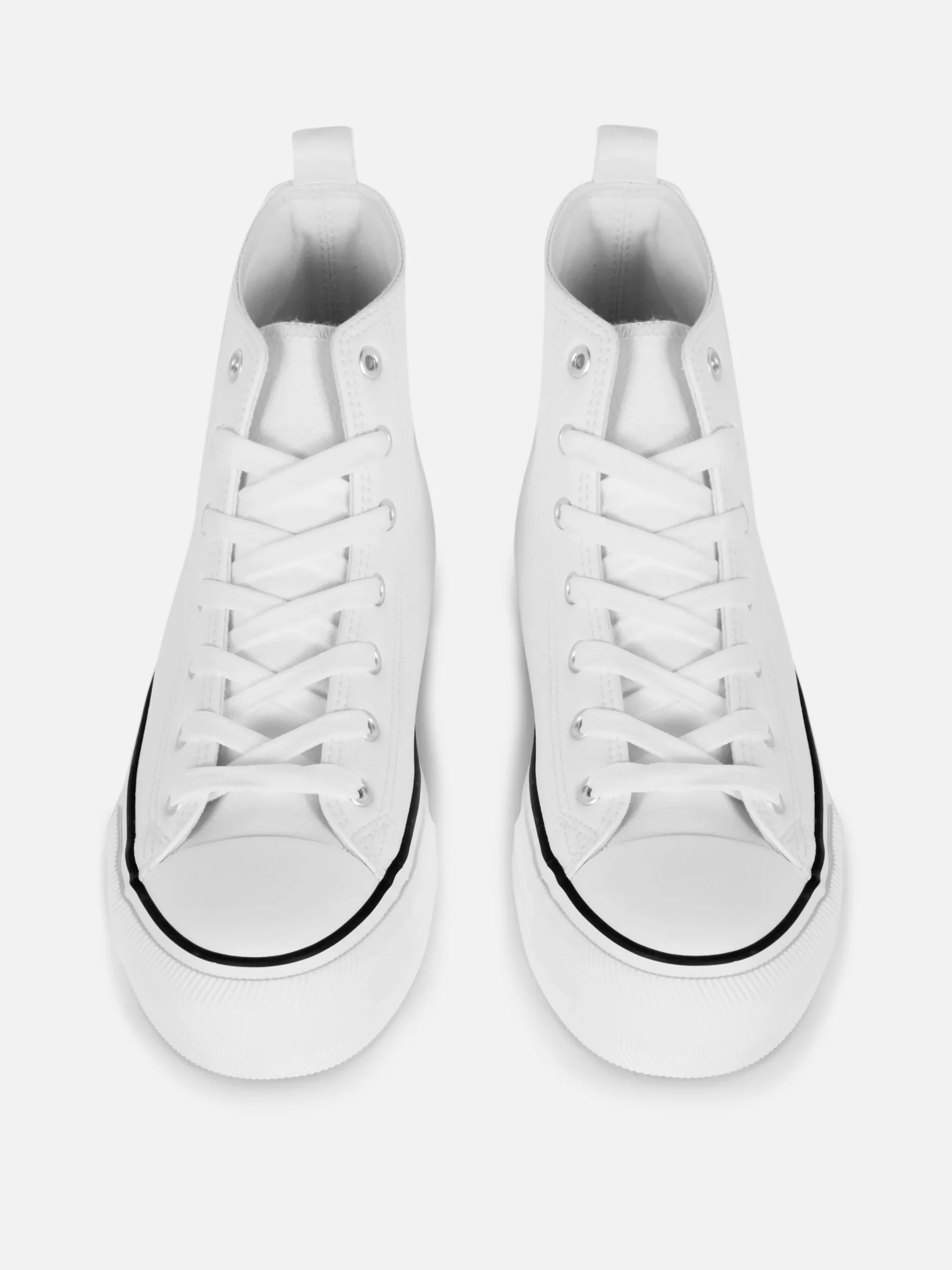 Mujer Primark Calzado Deportivo|Deportivas De Piel Sintética Con Plataforma Plana