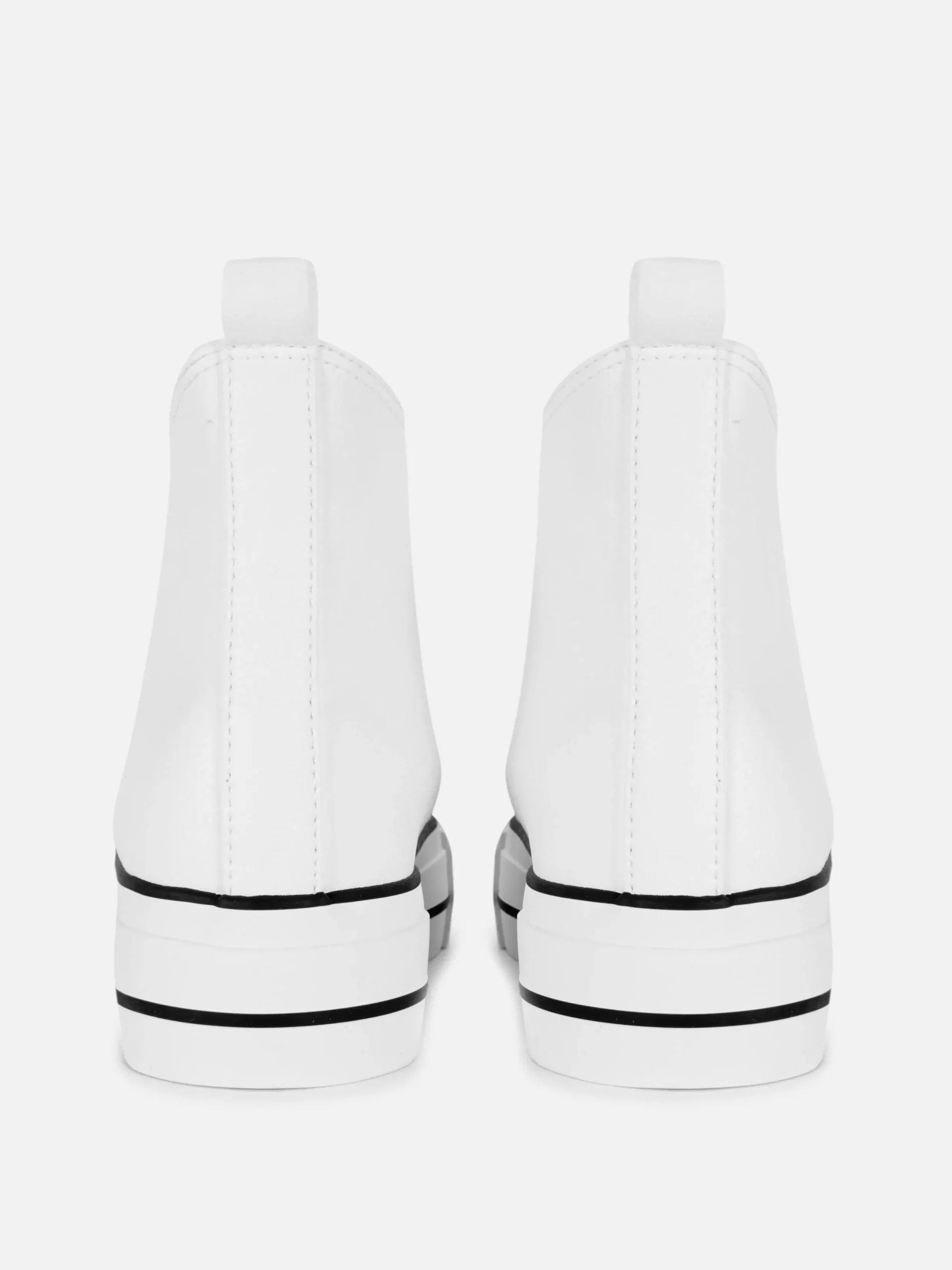 Mujer Primark Calzado Deportivo|Deportivas De Piel Sintética Con Plataforma Plana