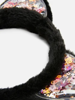 Primark Disfraces De Halloween Infantiles|Accesorios De Halloween|Diadema Con Orejas De Gato De Pelo Para Halloween