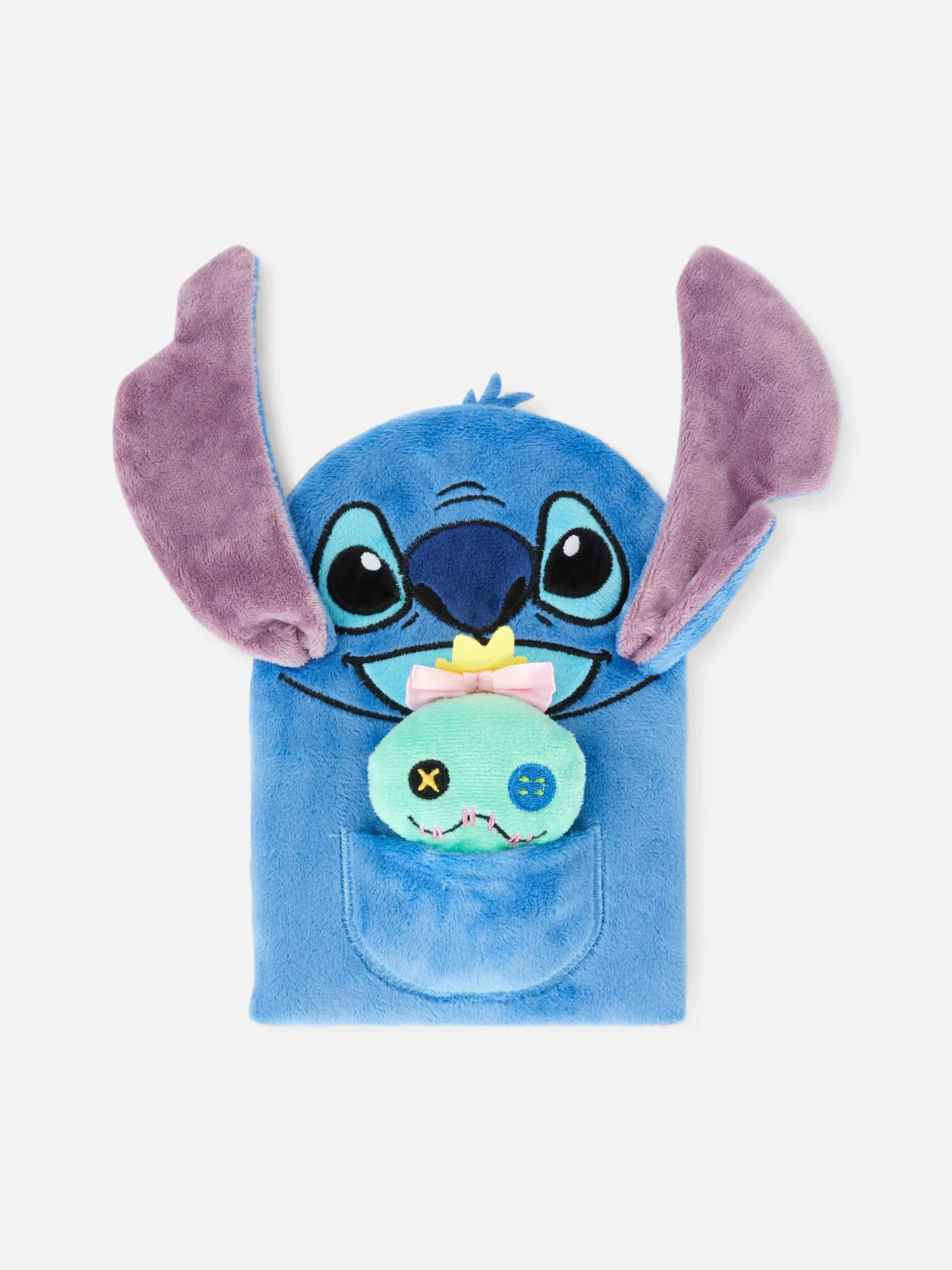 Niños Primark Cuadernos|Diario De Peluche De Stitch Y Scrump De Disney