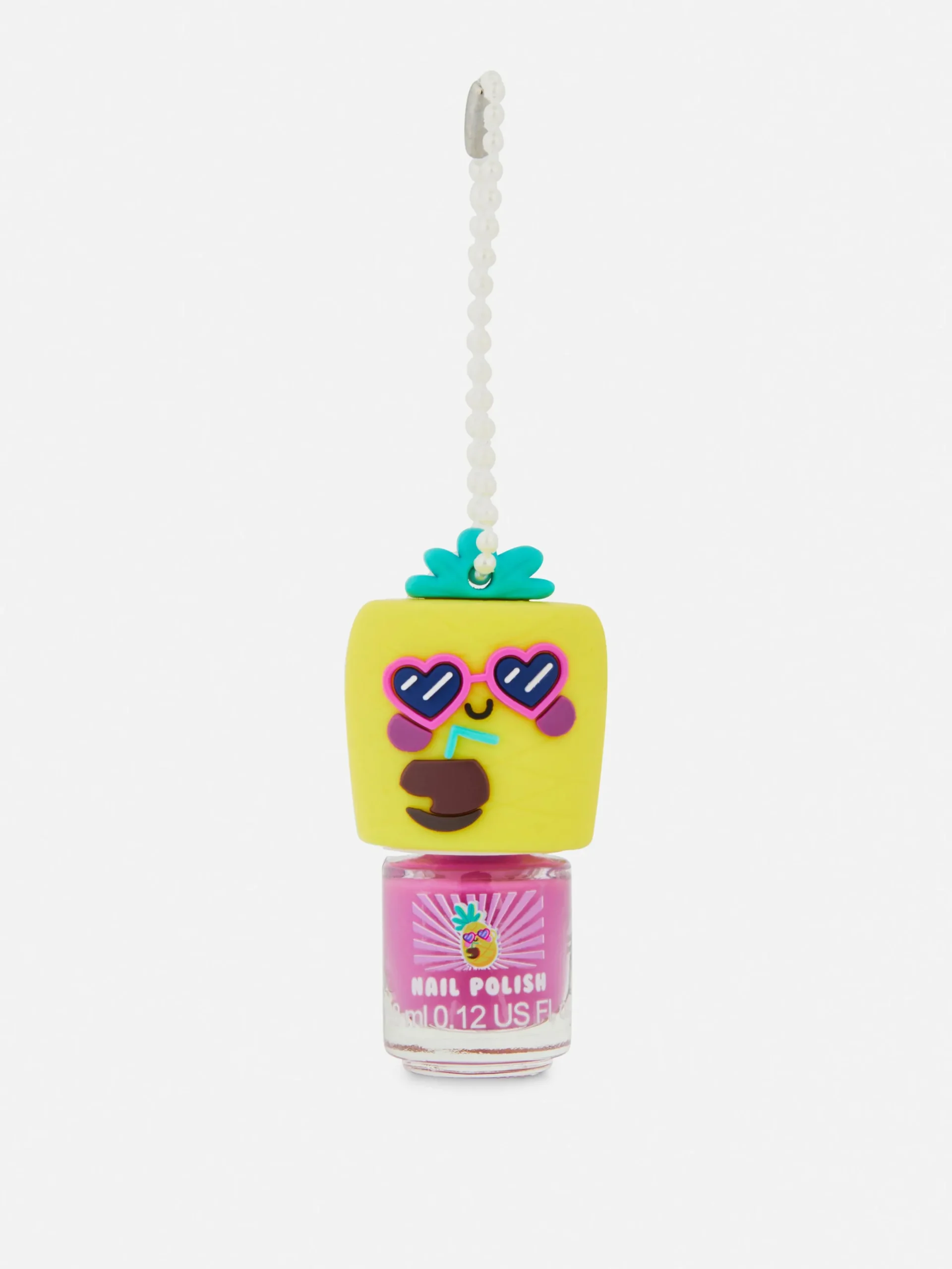 Primark Esmalte De Uñas|Esmalte De Uñas De Piña Con Perlas Sintéticas