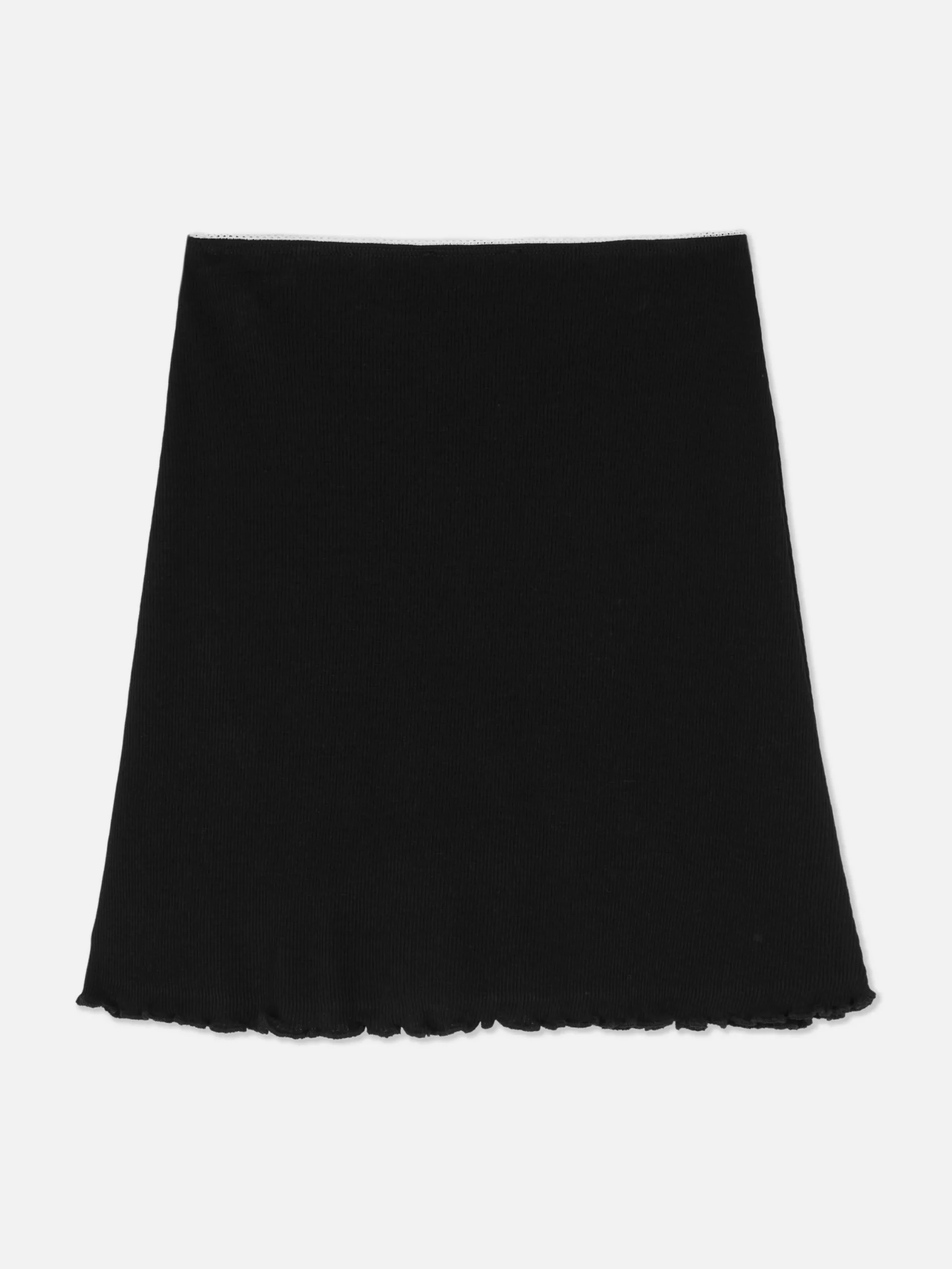 Niños Primark Faldas|Falda Acanalada Con Ribete Ondulado