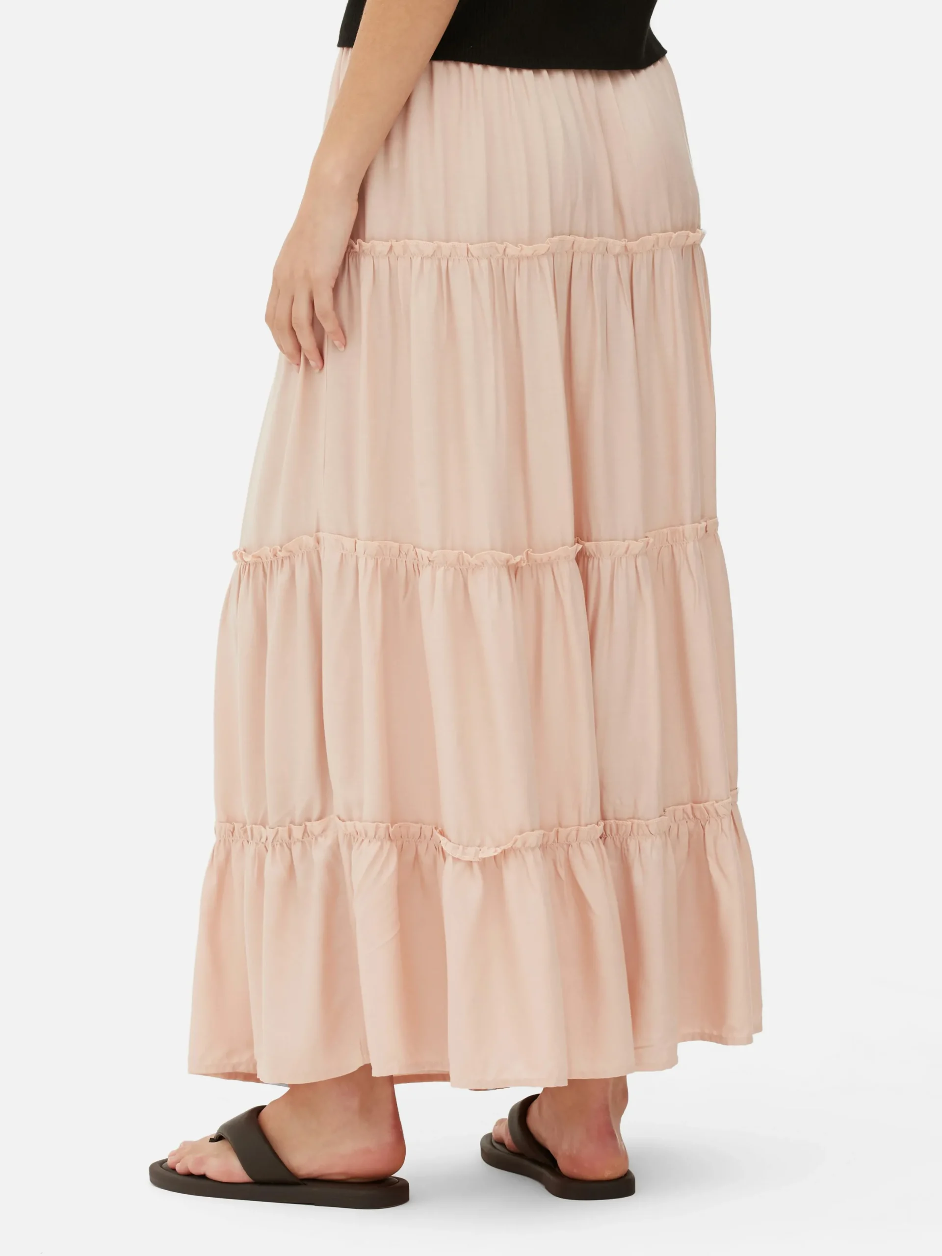 Mujer Primark Faldas|Falda Larga A Capas