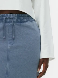 Mujer Primark Faldas|Falda Larga Con Lavado ácido