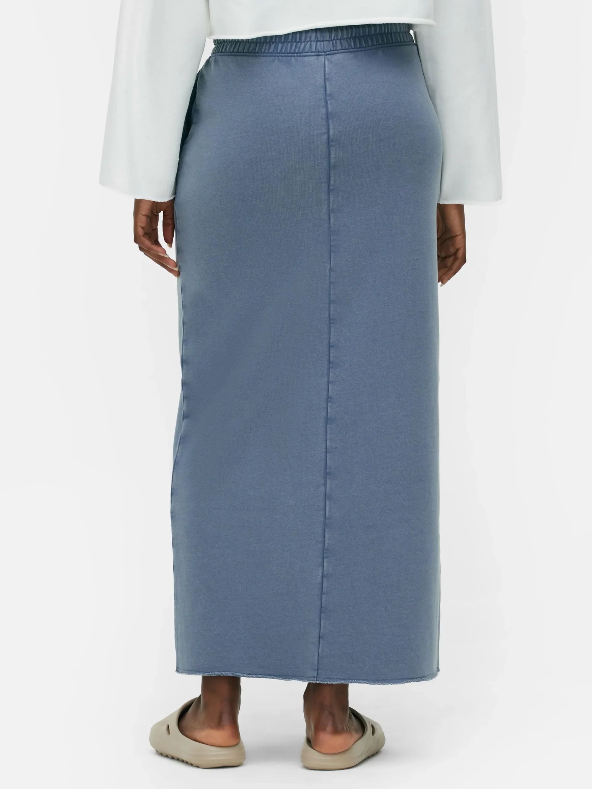 Mujer Primark Faldas|Falda Larga Con Lavado ácido