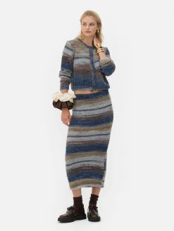 Mujer Primark Faldas|Falda Midi Jaspeada Combinable De Rita Ora