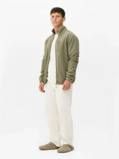 Hombre Primark Abrigos Y Chaquetas|Forro Polar Con Cremallera Y Cuello Chimenea