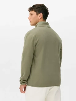 Hombre Primark Abrigos Y Chaquetas|Forro Polar Con Cremallera Y Cuello Chimenea