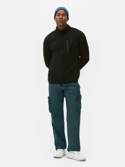 Hombre Primark Abrigos Y Chaquetas|Forro Polar Con Cremallera Y Cuello Chimenea