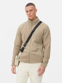 Hombre Primark Abrigos Y Chaquetas|Forro Polar Con Cremallera Y Cuello Chimenea