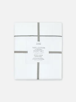 Primark Fundas De Edredón Y Sets|Funda Nórdica Blanca Para Cama Super King