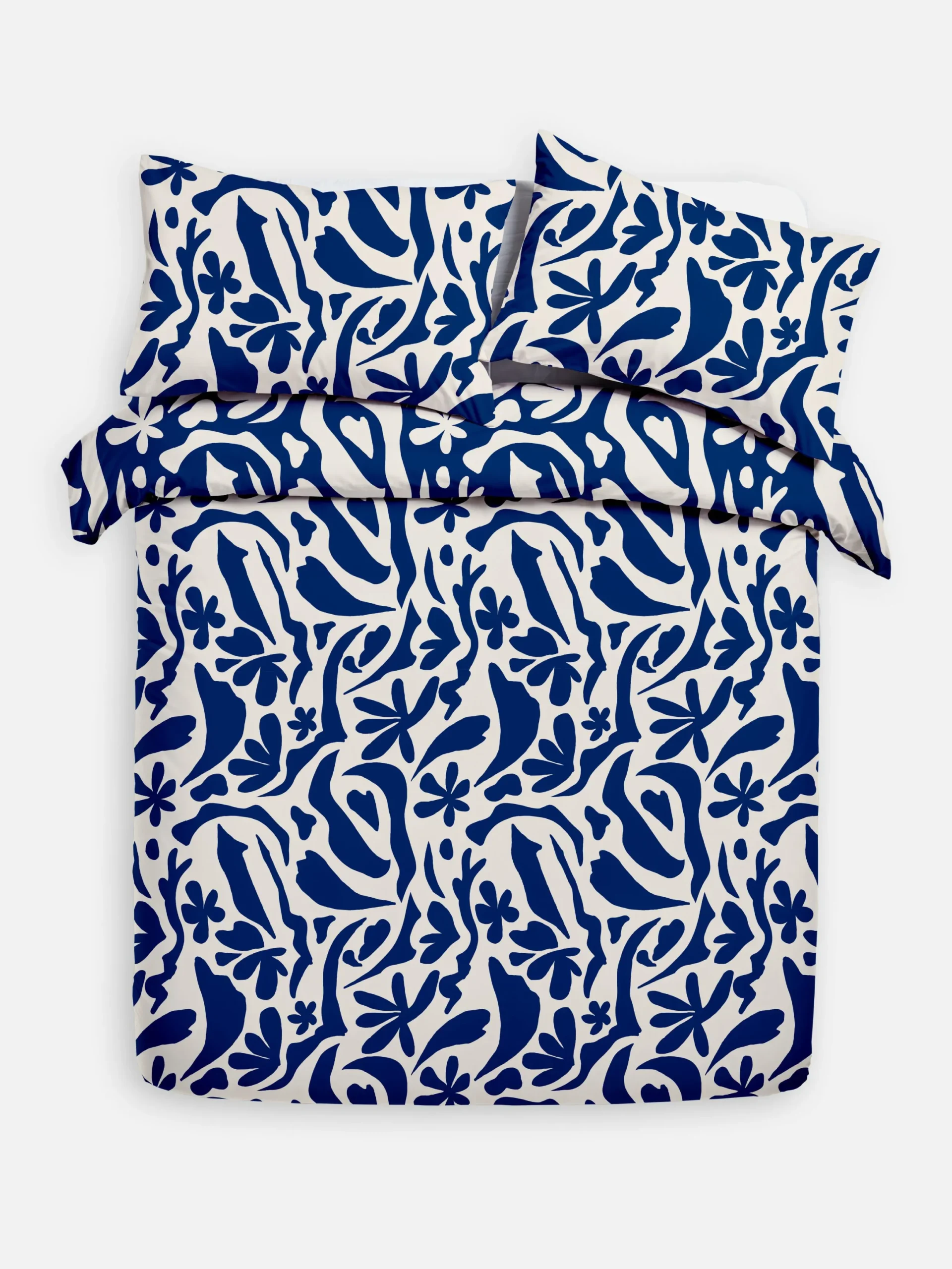 Primark Fundas De Edredón Y Sets|Funda Nórdica Con Hojas Abstractas Para Cama Doble