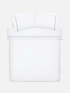 Primark Fundas De Edredón Y Sets|Funda Nórdica Con Ribetes En Contraste Para Cama Doble